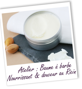 Atelier l'Essentiel - Baume à barbe nourrissant & douceur au Ricin