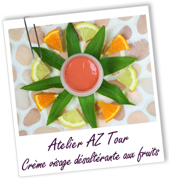 ATELIERS AZ TOUR - Crème visage désaltérante & éclat du teint aux fruits d'été