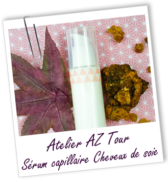ATELIERS AZ TOUR - Sérum capillaire lissant & disciplinant Cheveux de soie