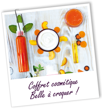 Coffret cosmétique maison - Belle à croquer