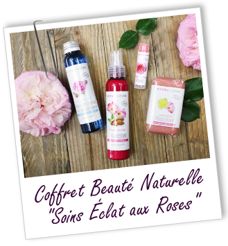 Coffret Beauté Naturelle - Soins Eclat aux Roses Coffret Beauté Naturelle - Soins Eclat aux Roses