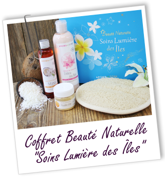 Coffret Beauté Naturelle - Soins Lumière des Îles