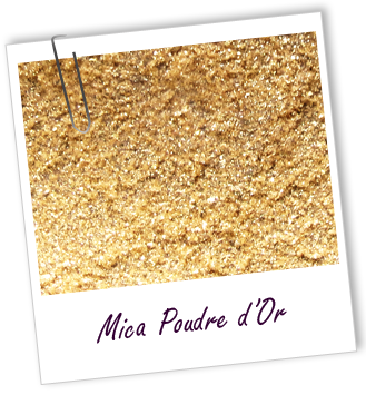 Colorant Mica Poudre d'or Aroma-Zone
