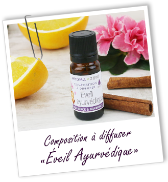 Composition à diffuser Éveil Ayurvédique Aroma-Zone