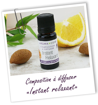 Composition à diffuser INSTANT RELAXANT Aroma-Zone