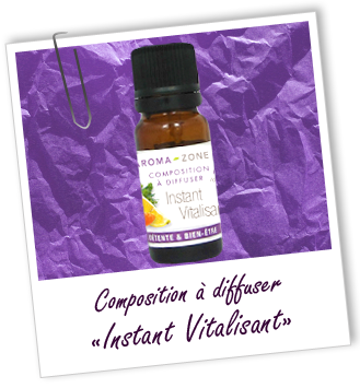 Composition à diffuser INSTANT VITALISANT Aroma-Zone