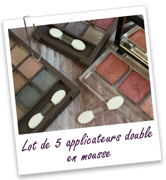 Applicateurs double en mousse (lot de 5) Aroma-Zone