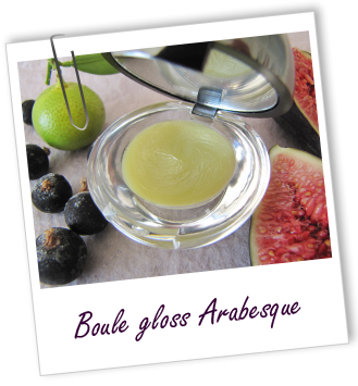 Boule gloss noire Aroma-Zone