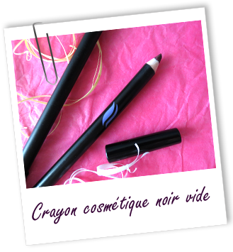 Crayon cosmétique vide noir Aroma-Zone Crayon cosmétique vide noir Aroma-Zone