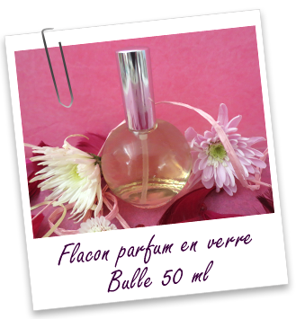 Flacon vaporisateur en verre Bulle 50 ml  Aroma-Zone