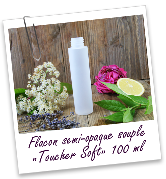 Flacon PP semi-opaque souple 100 ml 