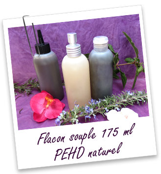 Flacon naturel souple 175 ml Aroma-Zone