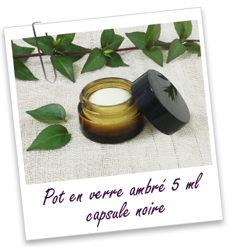 Pot verre ambré 5 ml Aroma-Zone Pot verre ambré 5 ml Aroma-Zone