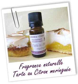 Fragrance cosmétique naturelle Citron meringué Aroma-Zone