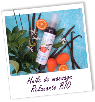 Huile de massage BIO RELAXANTE 2012 Aroma-Zone