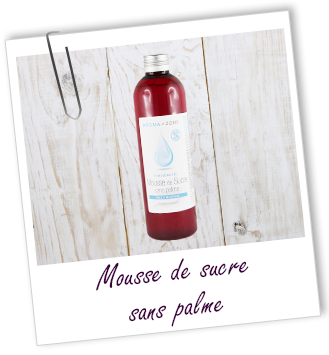 Tensioactif Mousse de sucre sans palme Aroma-Zone