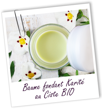 Baume fondant BIO au Karité et au CISTE Aroma-Zone