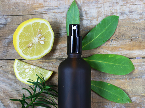 Barrière purifiante et assainissante en spray alcoolique