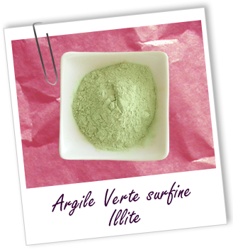 Argile verte illite surfine Aroma-Zone Argile verte illite surfine Aroma-Zone