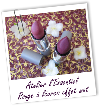 Atelier l'Essentiel - Rouge à lèvres effet mat -111- Aroma-Zone