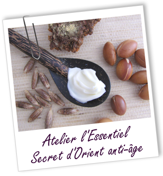 Atelier l'Essentiel - SOIN VISAGE Secret d'Orient anti-âge -123- Aroma-Zone