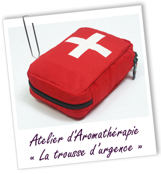 Atelier d’aromathérapie familiale - LA TROUSSE D'URGENCE : LES HUILES ESSENTIELLES DE BASE Aroma-Zone