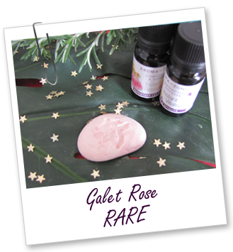 Galet rose 