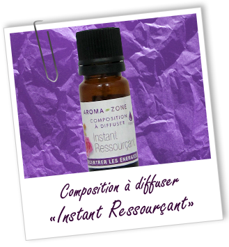 Composition à diffuser INSTANT RESSOURCANT Aroma-Zone