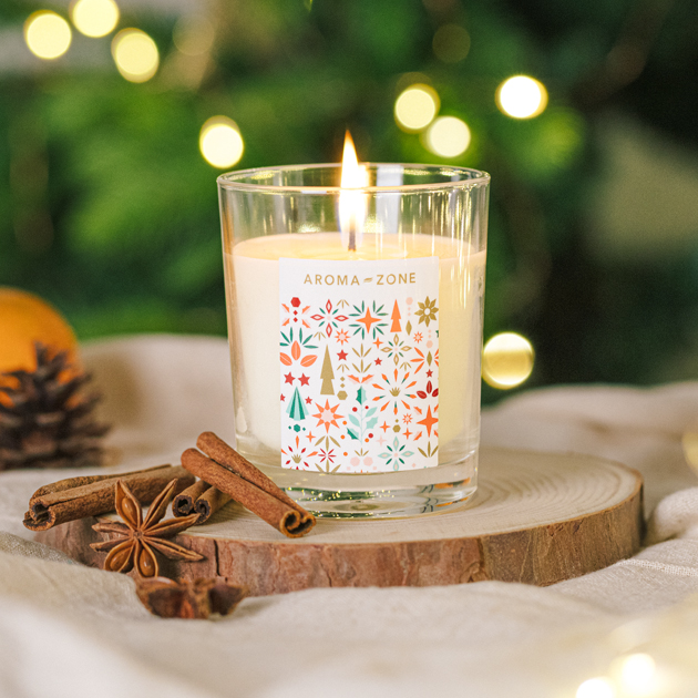 Bougie parfumée pain d'Epices- Edition limitée Noël