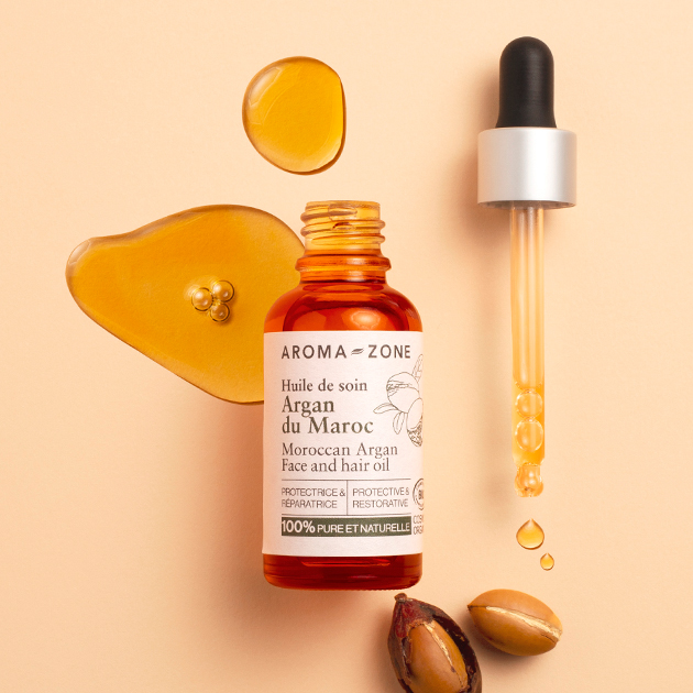 Huile de soin Argan du Maroc BIO Aroma-Zone