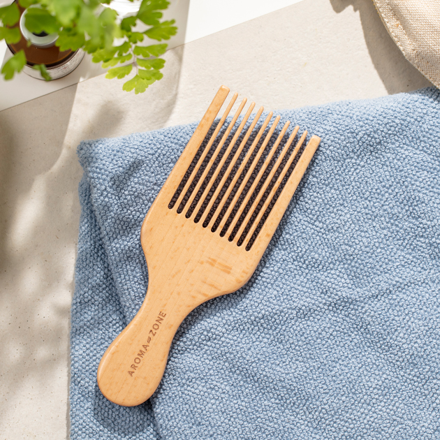 Peigne volume boucles en bois de hêtre