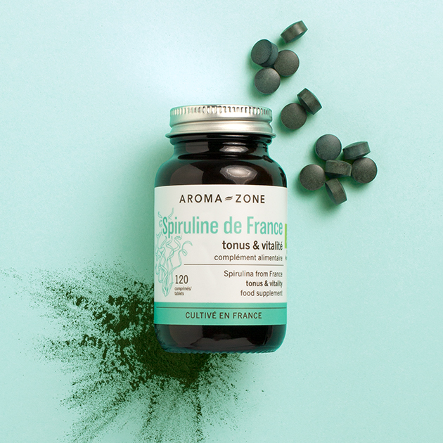 Complément alimentaire Spiruline de France BIO Aroma-Zone