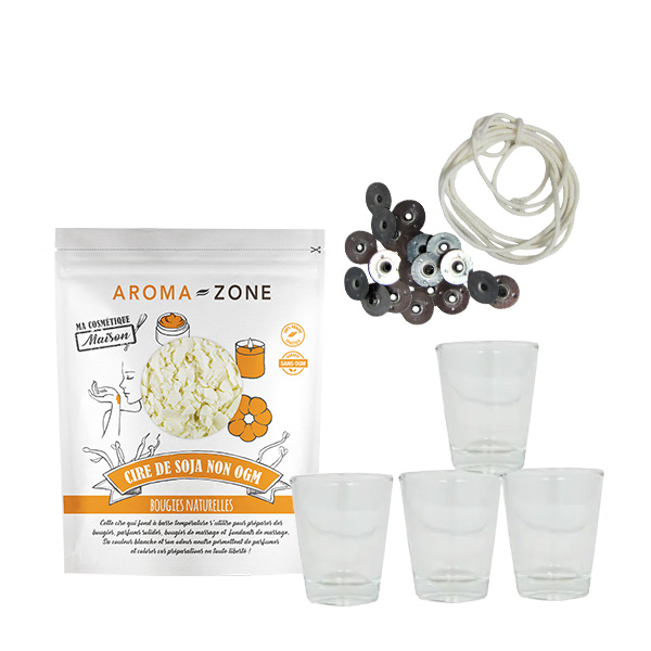 Kit petites bougies d'ambiance à personnaliser