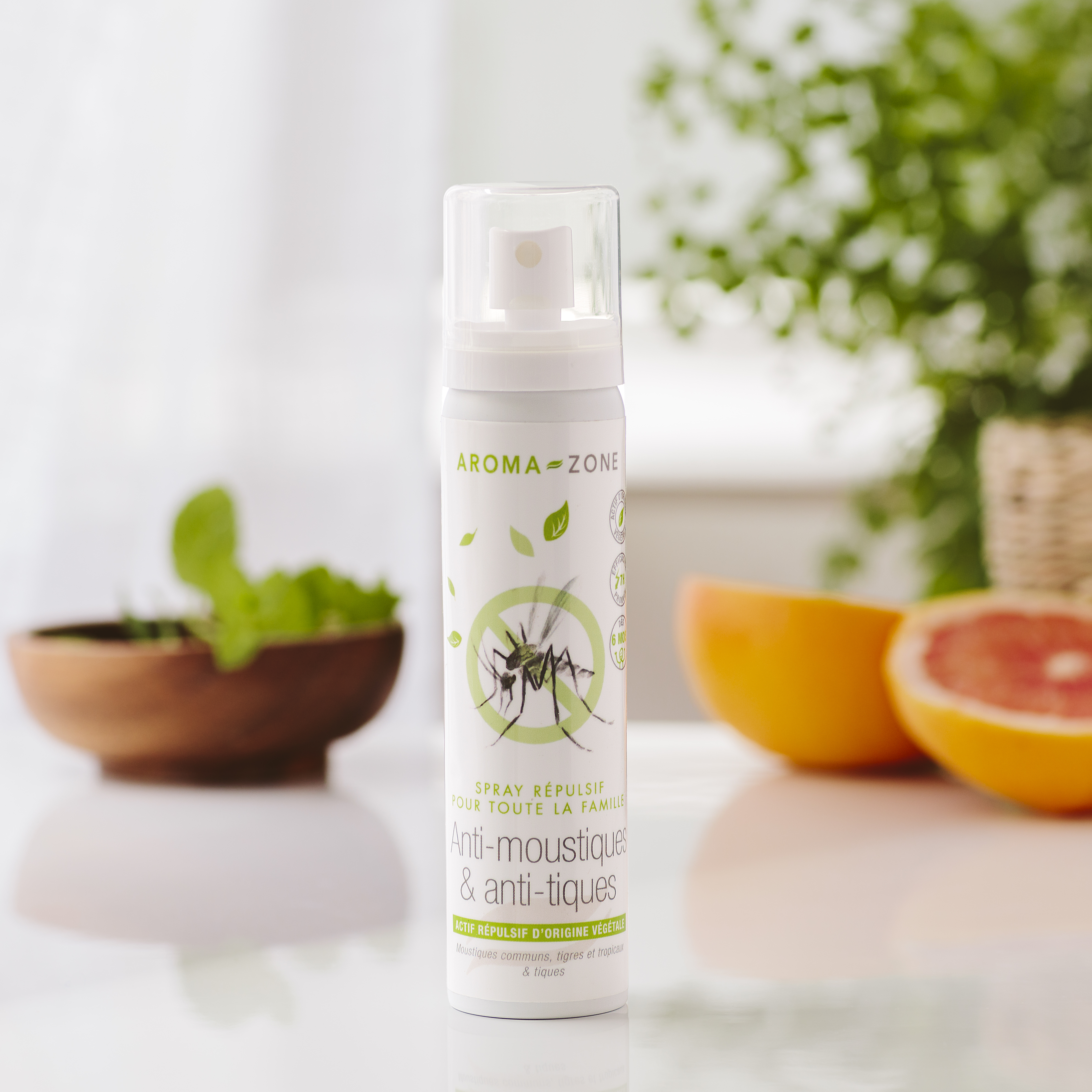 Spray répulsif anti-moustiques et anti-tiques Aroma-Zone