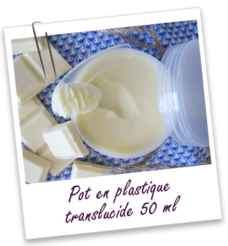 Pot double paroi en PP neutre 50 ml Aroma-Zone