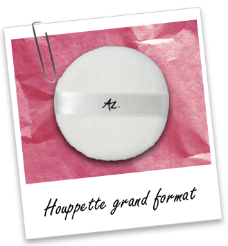 Houppette grand format pour poudrier 80 ml Aroma-Zone