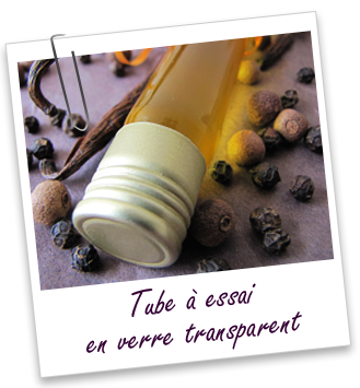 Tube essai en verre Aroma-Zone