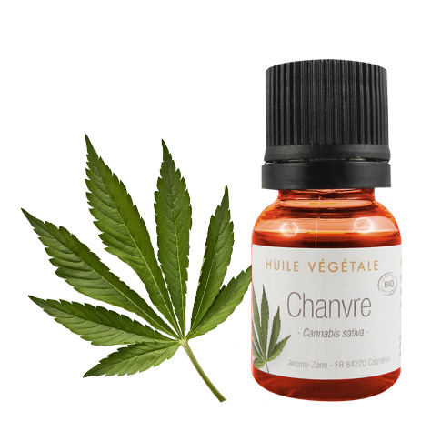 Huile végétale Chanvre BIO 10 ml