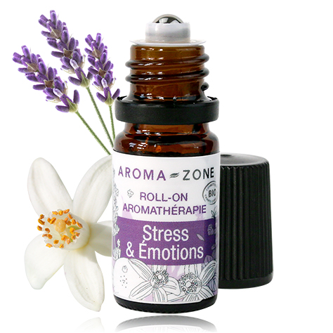 Roll-on aux huiles essentielles Stress & Émotions BIO 5 ml