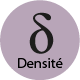 densité