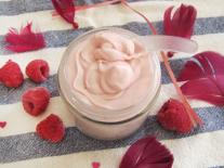 Crème fouettée de Karité aux Framboises