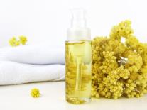 Huile de massage facial ayurvédique - Immortelle & Basilic sacré